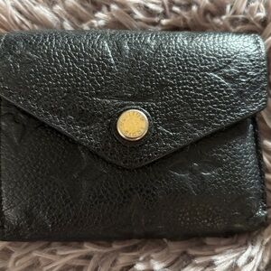 Louis Vuitton Small Black Wallet
